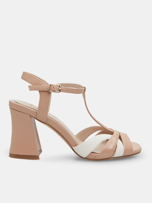 Sandales avec talon de 7,5 cm BATA - Kiabi