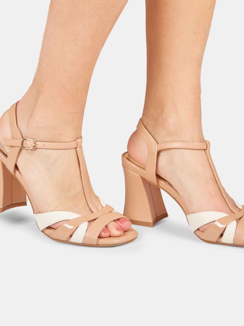 Sandales avec talon de 7,5 cm BATA - Kiabi