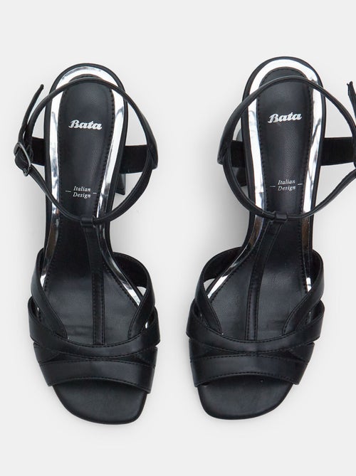 Sandales avec talon de 7,5 cm BATA - Kiabi