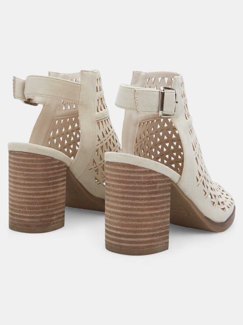 Sandales avec talon de 8 cm BATA Beige - Kiabi