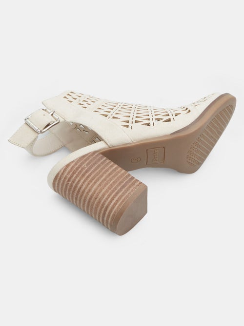 Sandales avec talon de 8 cm BATA - Kiabi