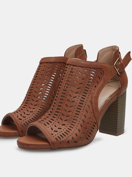 Sandales avec talon de 8,5 cm et plateforme de 1 cm BATA - Kiabi