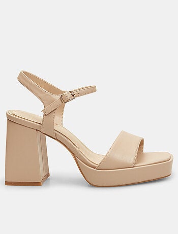 Sandales avec talon et bride BATA