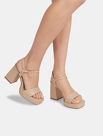 Sandales avec talon et bride BATA