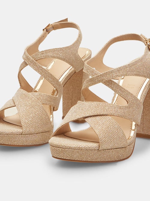 Sandales avec talon haut BATA - Kiabi