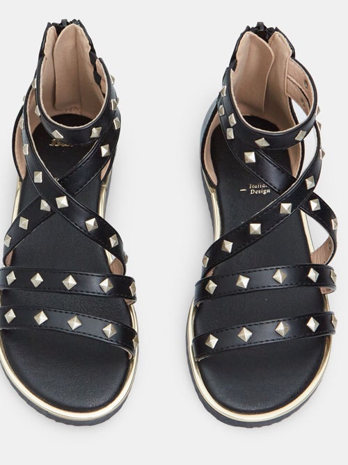 Sandales avec zip BATA - Kiabi