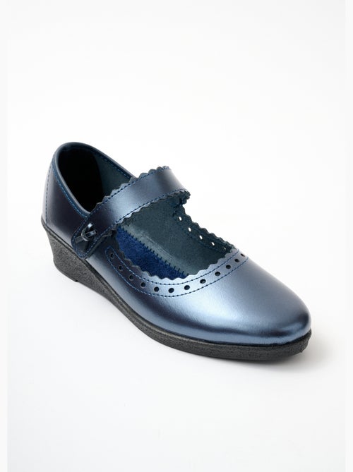Sandales babies cuir largeur confort - Afibel - Kiabi