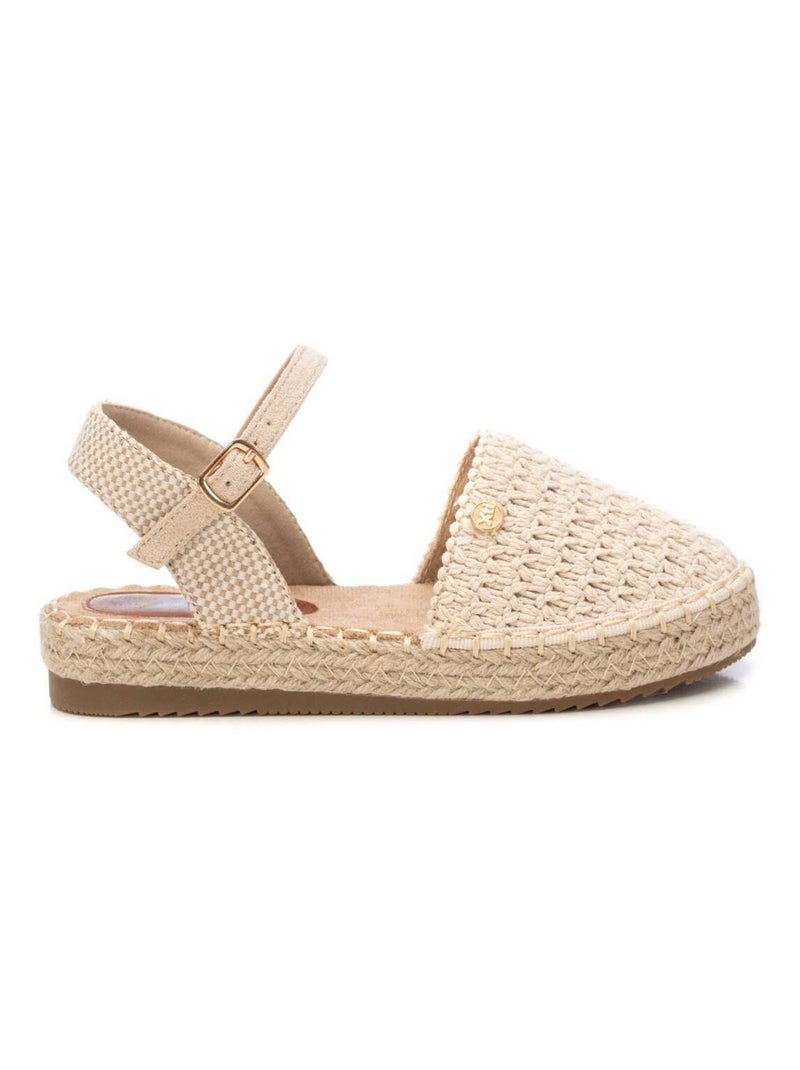 Sandales basses à boucle Beige - Kiabi