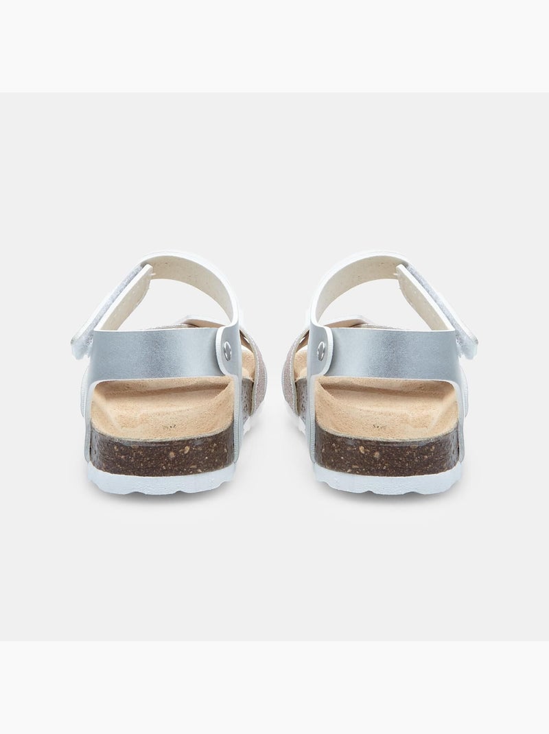 Sandales BATA Argent - Kiabi
