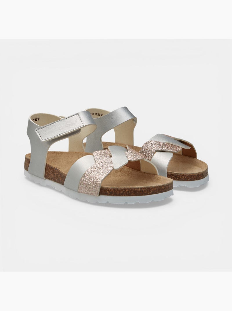 Sandales BATA Argent - Kiabi