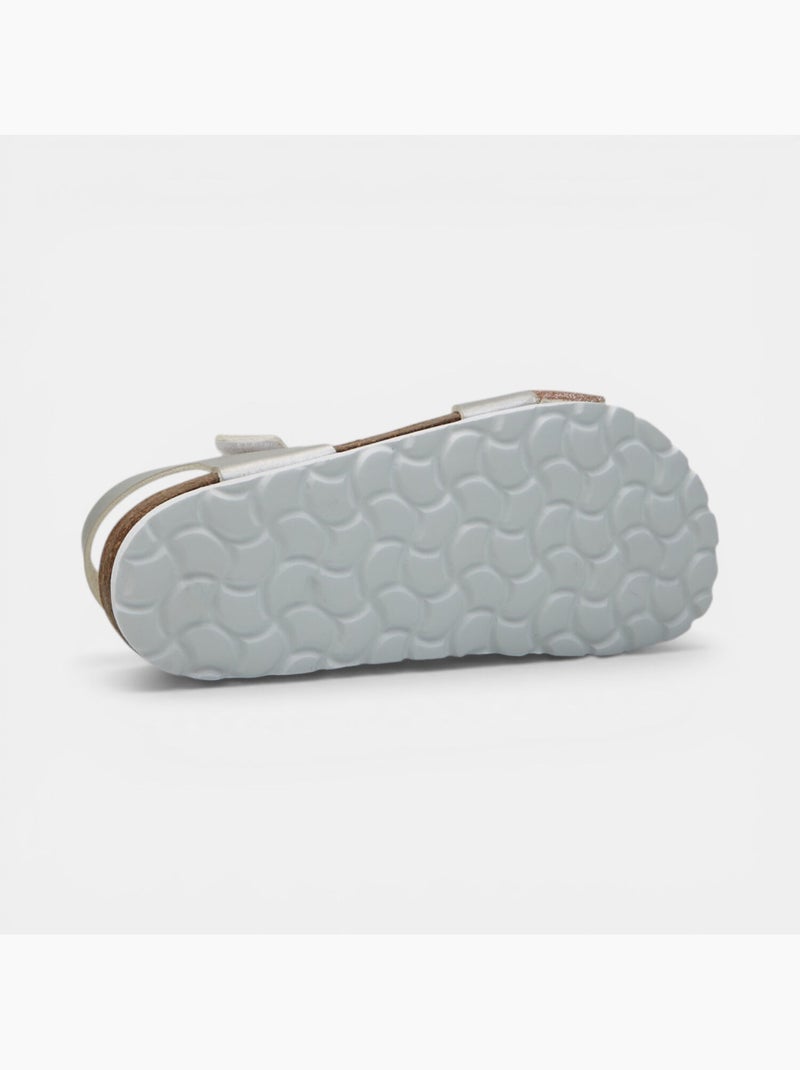 Sandales BATA Argent - Kiabi