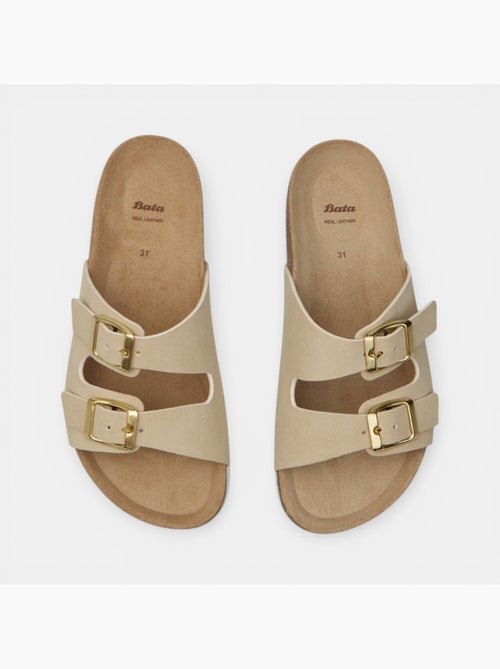 Sandales Bata avec double bride - Kiabi