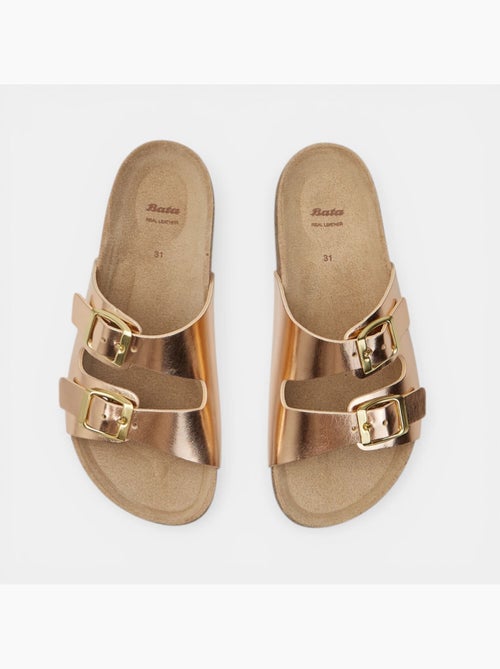 Sandales Bata avec double bride - Kiabi