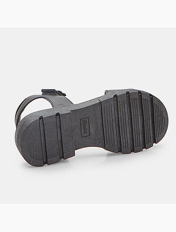 Sandales Bata avec semelle plateforme