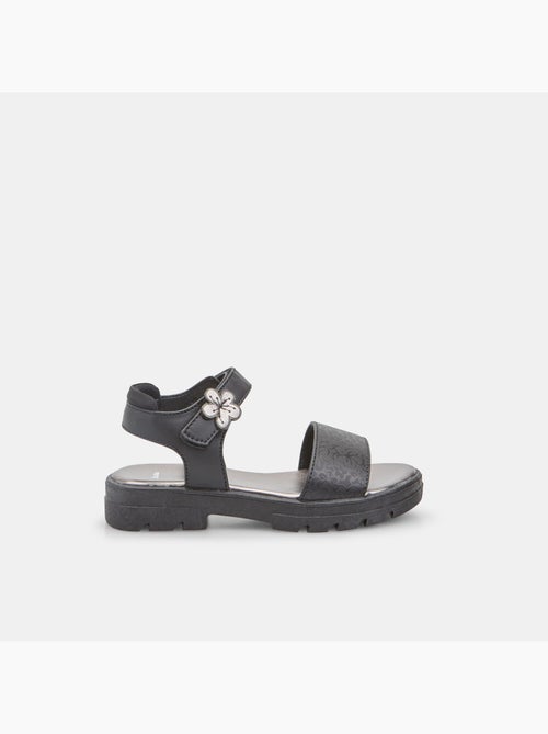 Sandales Bata avec semelle plateforme - Kiabi