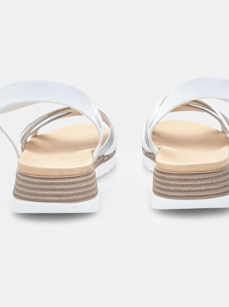 Sandales  BATA Blanc - Kiabi