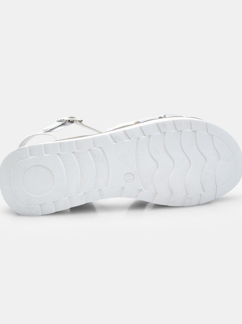 Sandales  BATA Blanc - Kiabi