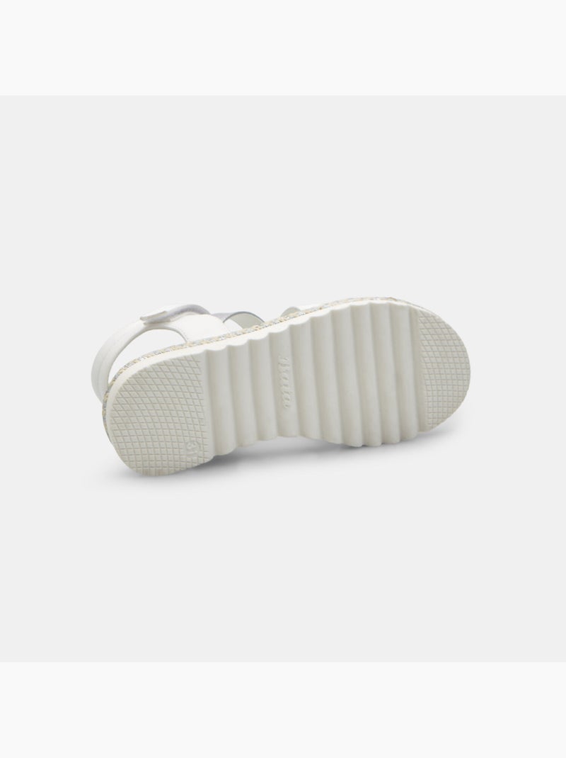 Sandales Bata Blanc - Kiabi