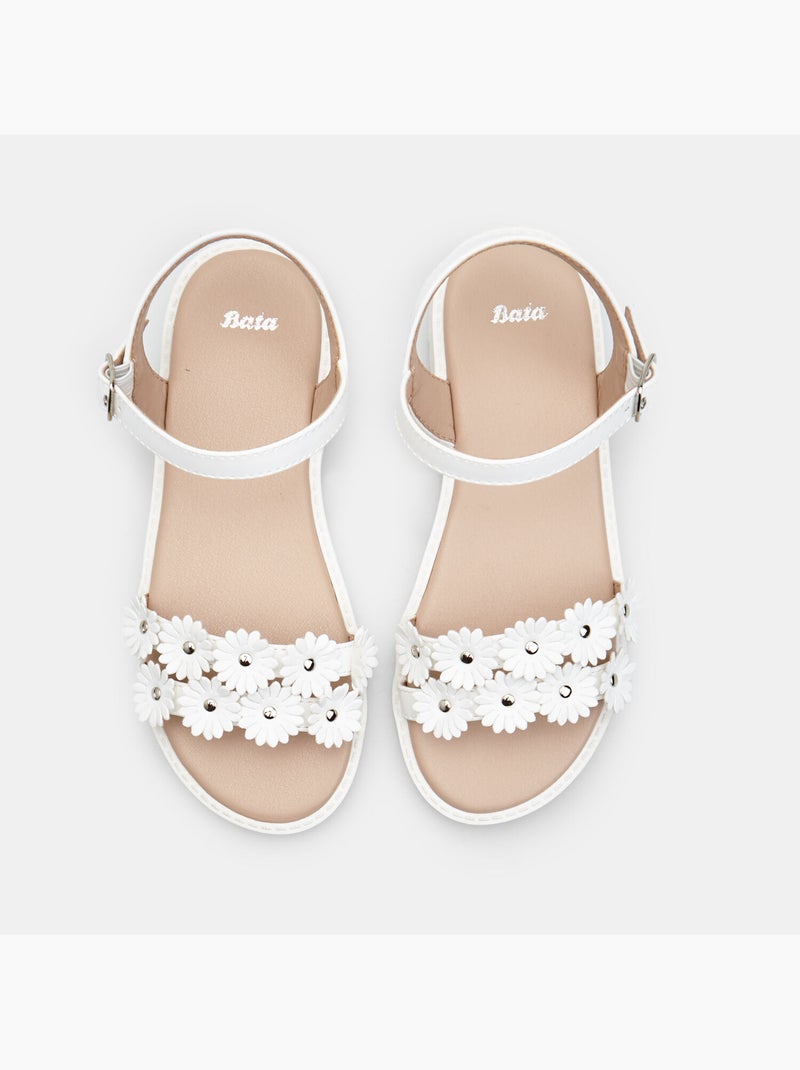 Sandales BATA Blanc - Kiabi