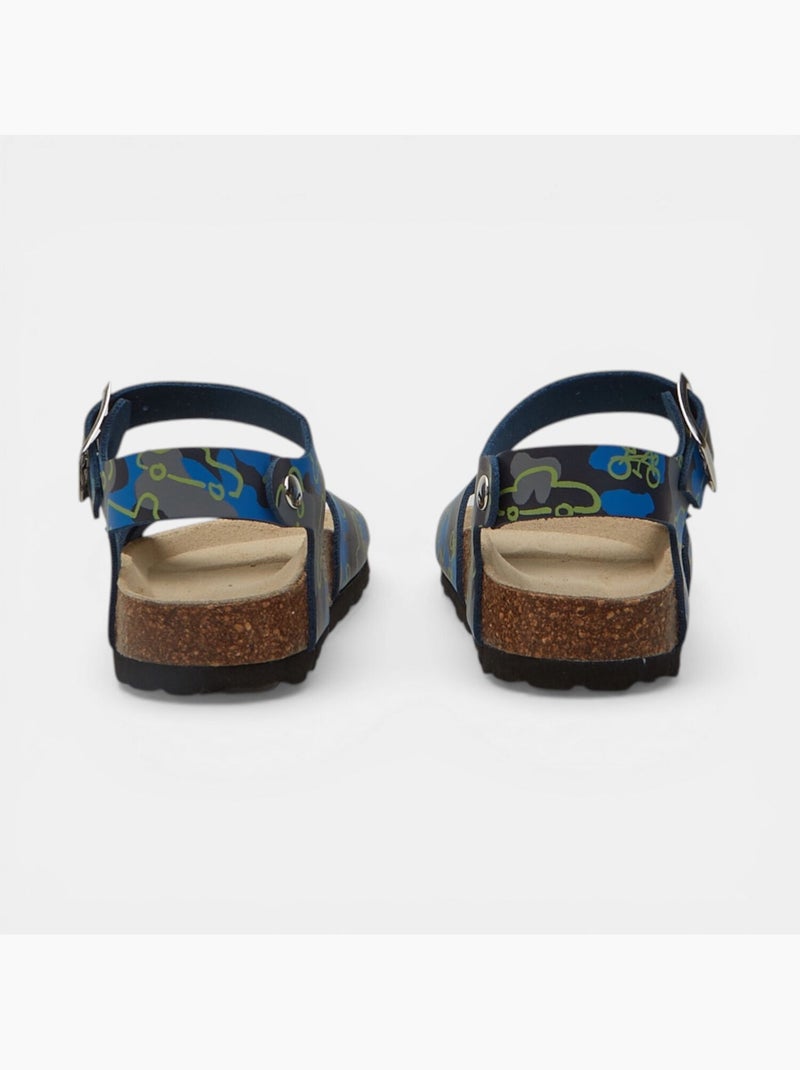 Sandales BATA Bleu - Kiabi