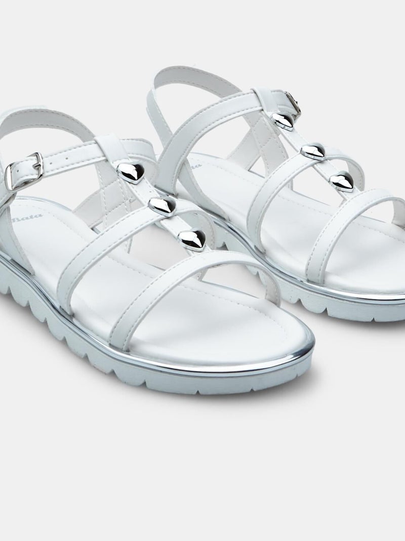 Sandales BATA  confortables Blanc - Kiabi