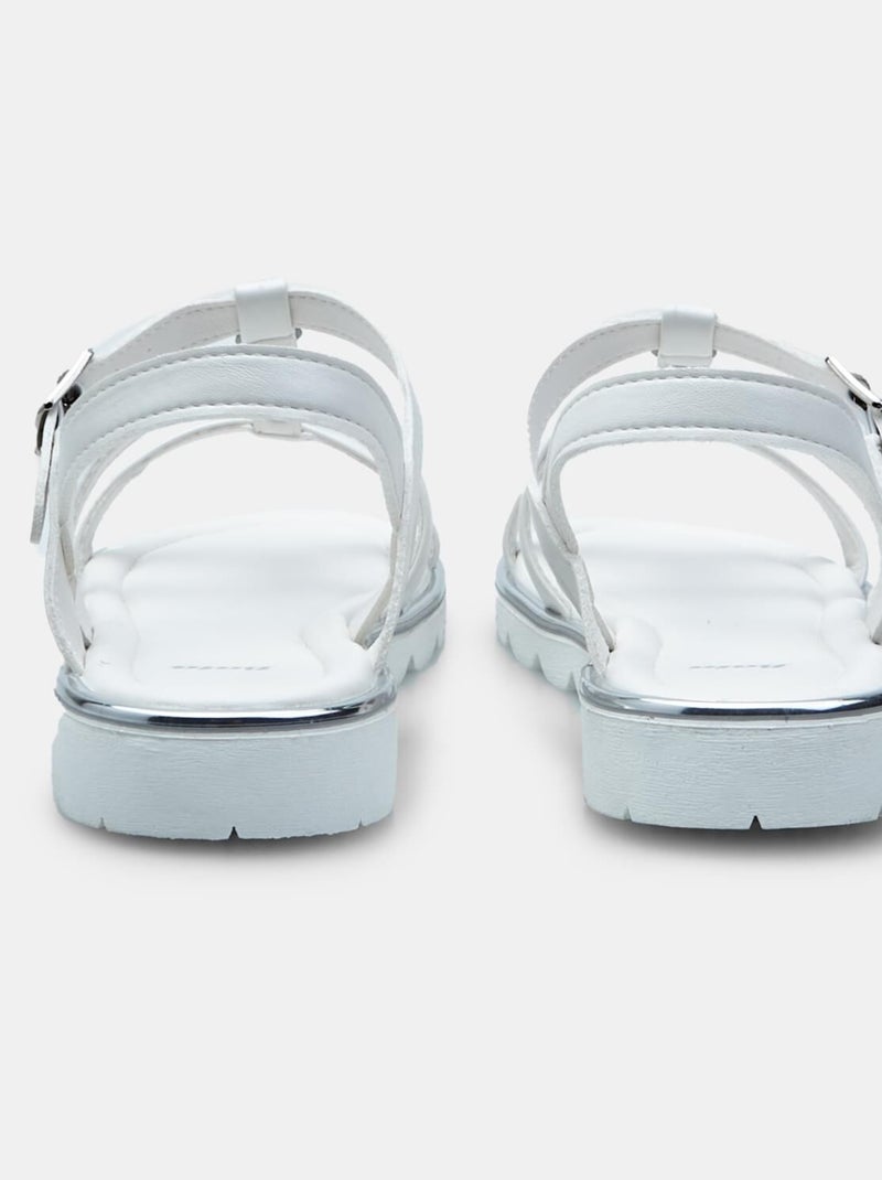 Sandales BATA  confortables Blanc - Kiabi