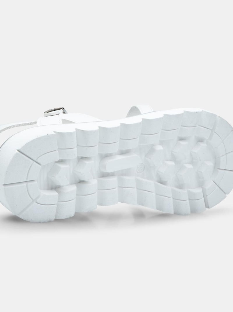 Sandales BATA  confortables Blanc - Kiabi