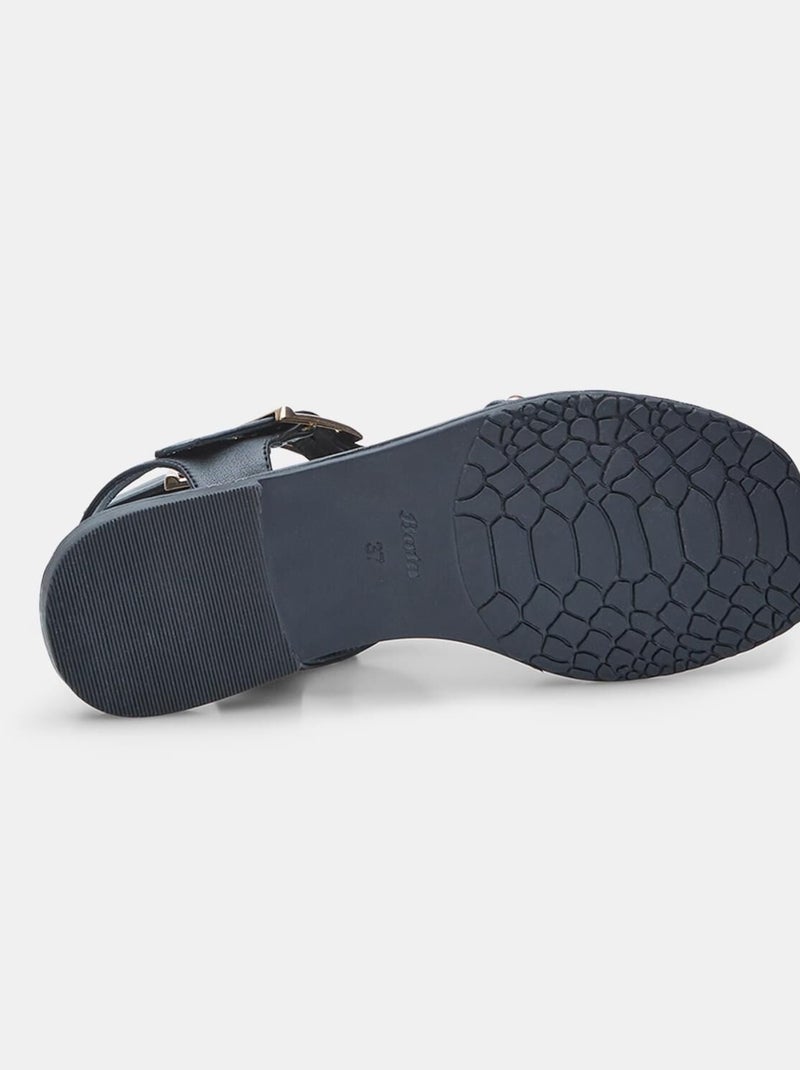 Sandales BATA  confortables Noir - Kiabi