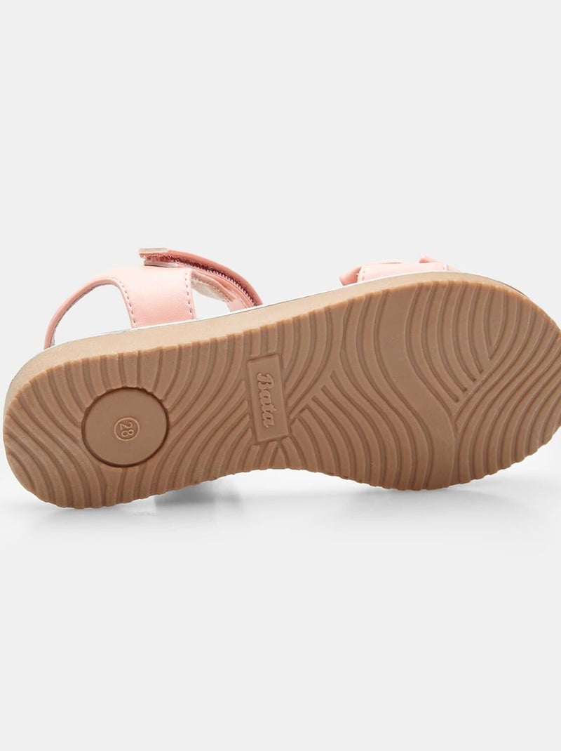 Sandales BATA  confortables Rose - Kiabi