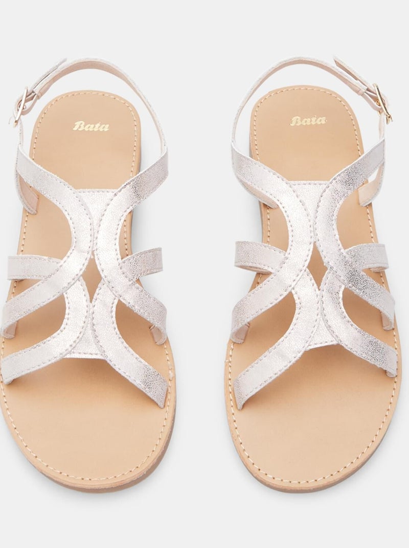 Sandales BATA  confortables Rose - Kiabi