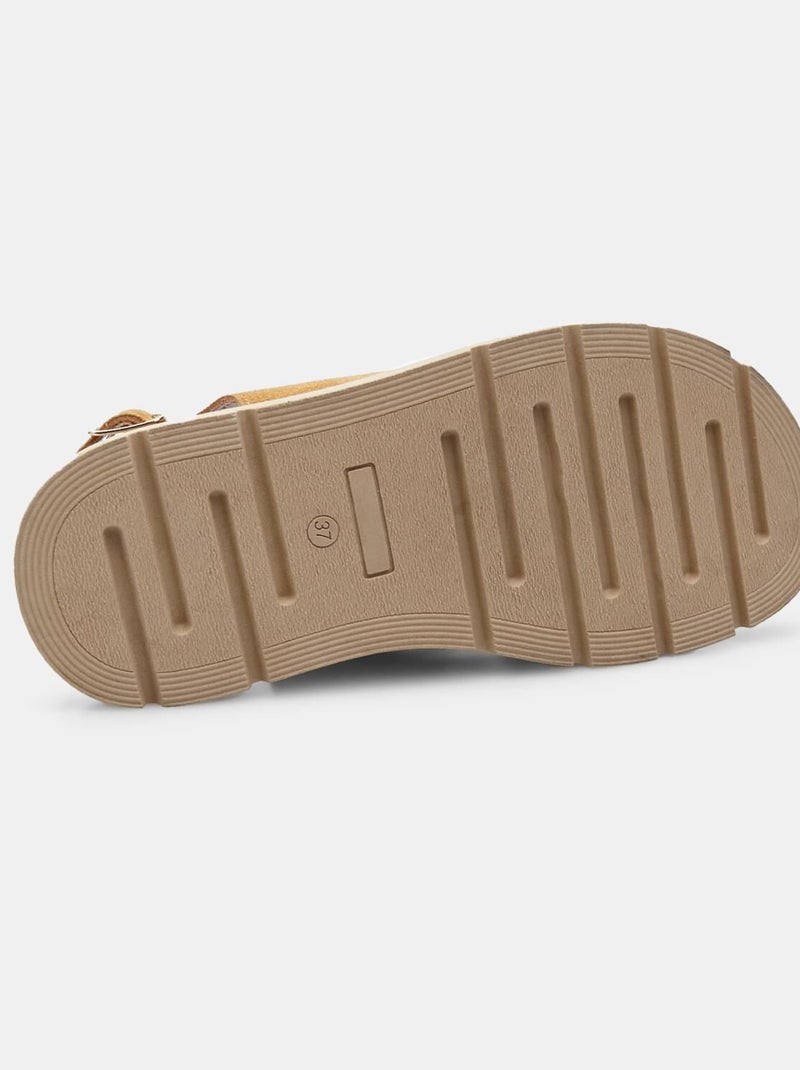 Sandales  BATA Marron - Kiabi