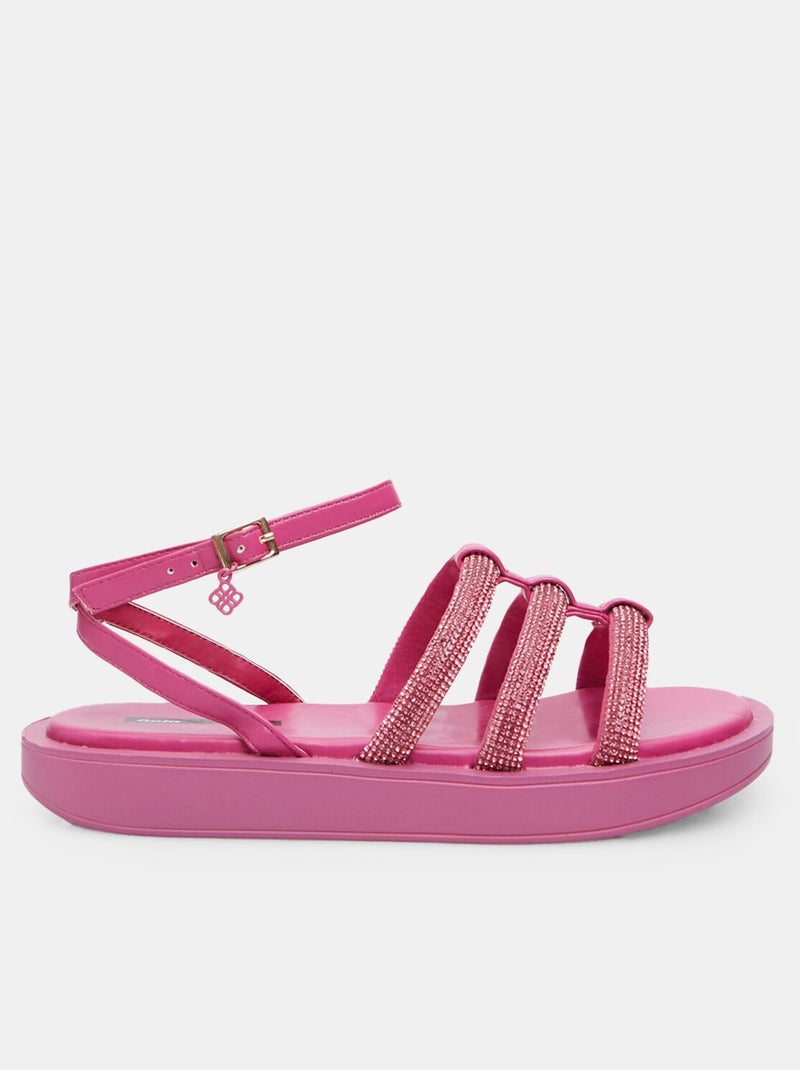 Sandales Bata Red Label avec plateforme 2,5 cm BATA Rose fushia - Kiabi