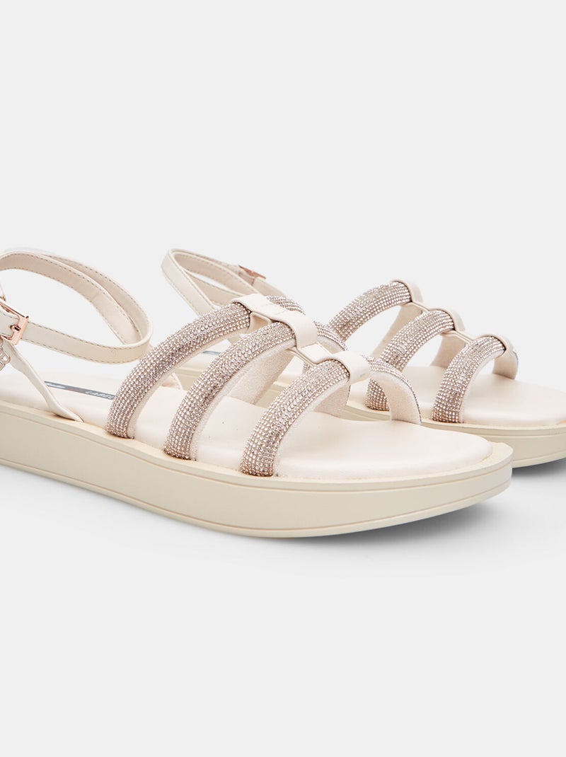 Sandales Bata Red Label avec plateforme 2,5 cm Beige - Kiabi