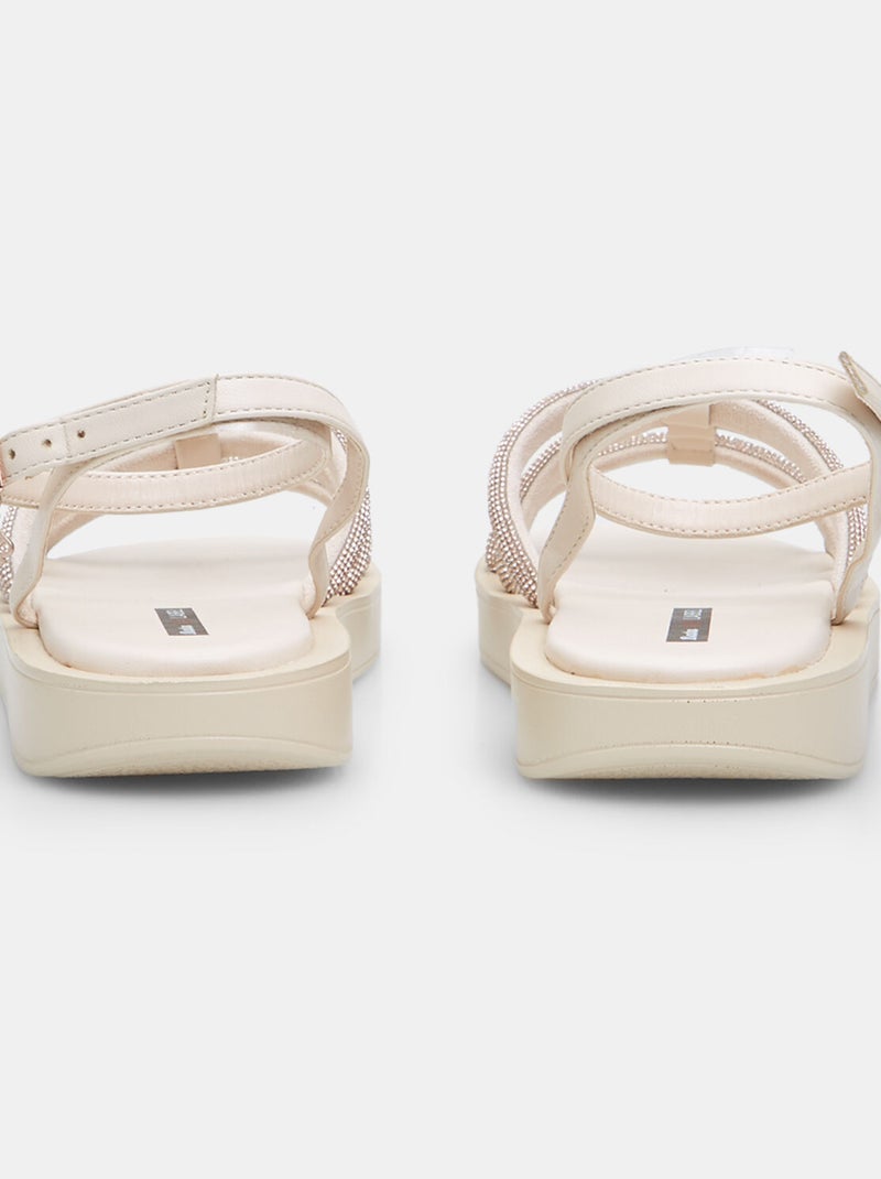 Sandales Bata Red Label avec plateforme 2,5 cm Beige - Kiabi