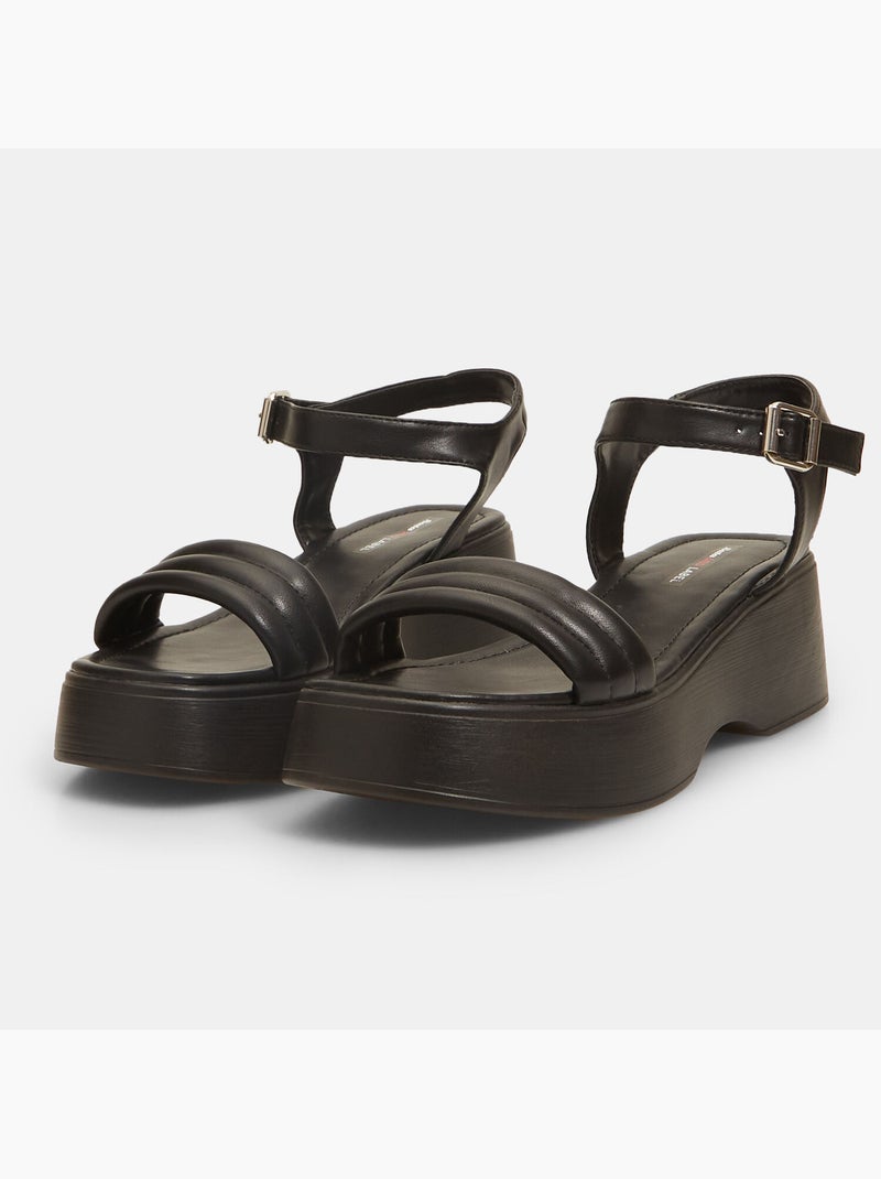 Sandales Bata Red Label avec semelle plateforme Noir - Kiabi