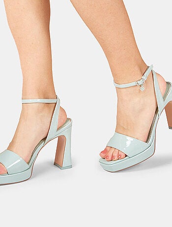 Sandales Bata Red Label avec talon de 10 cm et plateau de 2 cm