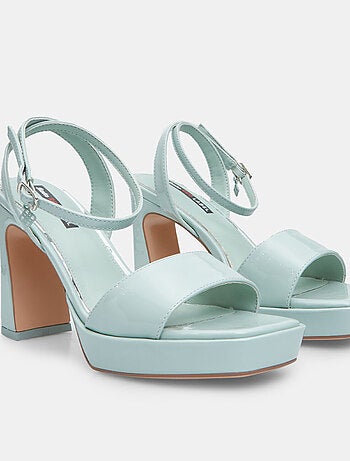 Sandales Bata Red Label avec talon de 10 cm et plateau de 2 cm