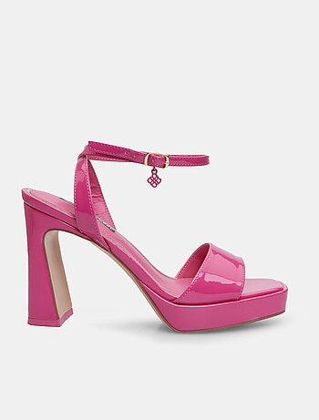 Sandales Bata Red Label avec talon de 10 cm et plateau de 2 cm