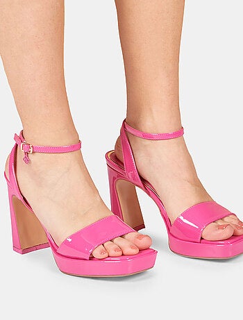 Sandales Bata Red Label avec talon de 10 cm et plateau de 2 cm