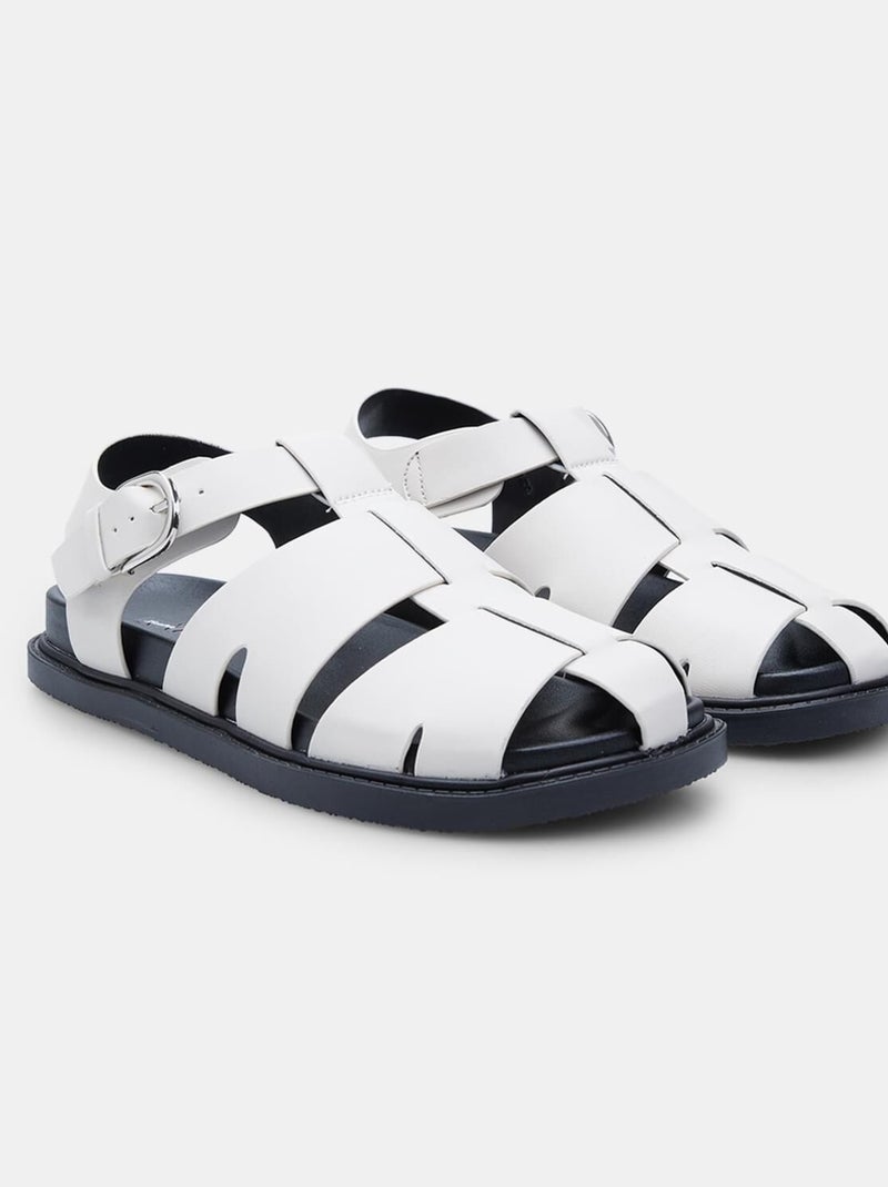 Sandales  BATA RED LABEL Blanc - Kiabi