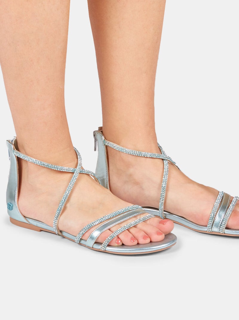 Sandales Bata Red Label Bleu - Kiabi