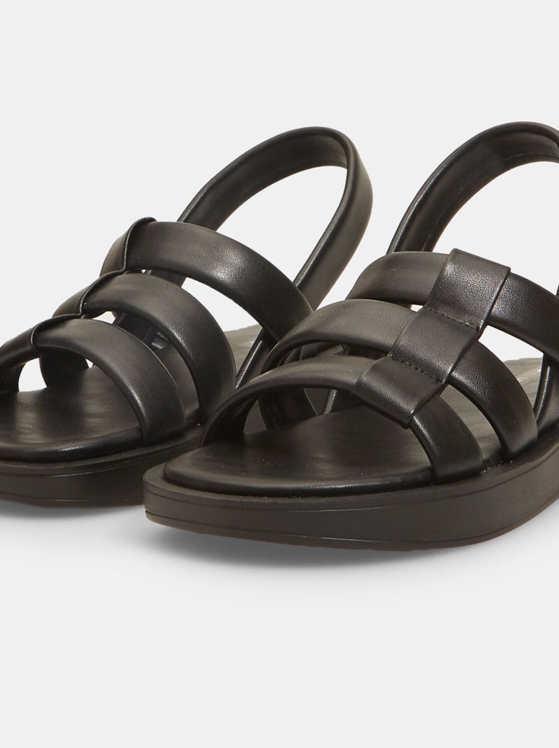 Sandales Bata Red Label Noir - Kiabi