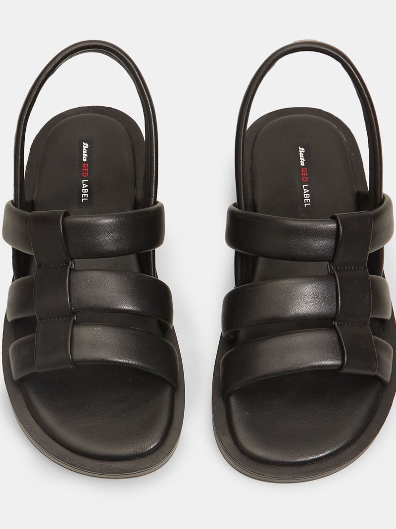 Sandales Bata Red Label Noir - Kiabi