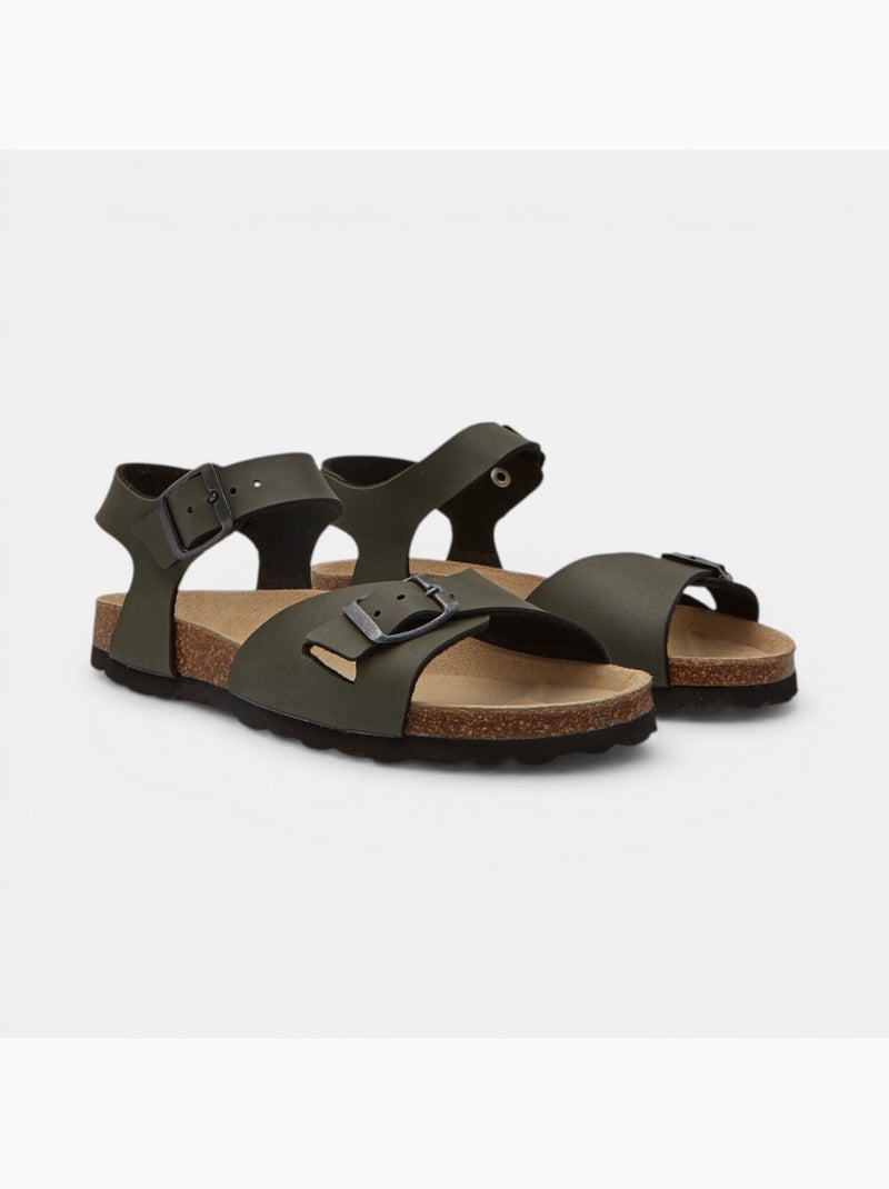 Sandales BATA Vert - Kiabi
