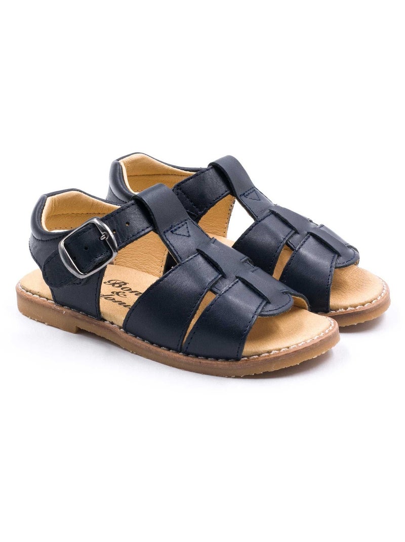 Sandales Bébé - Boni Mini Achille Bleu marine - Kiabi