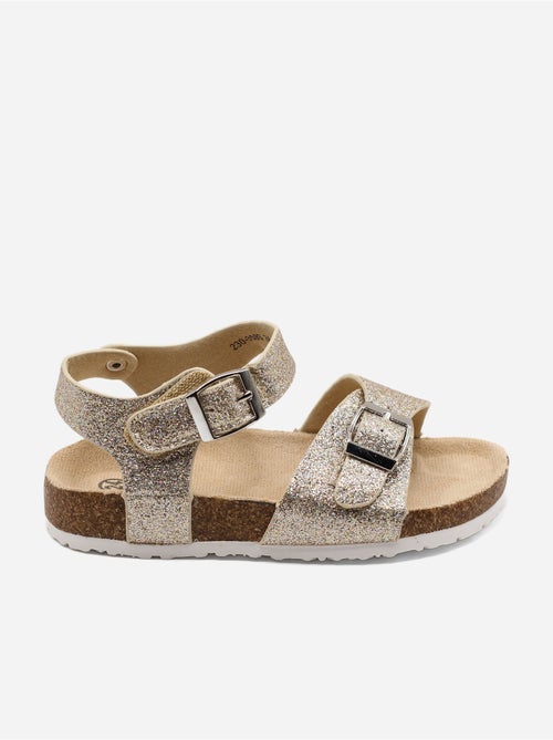 Sandales Bébé à paillettes - Doremi - Kiabi