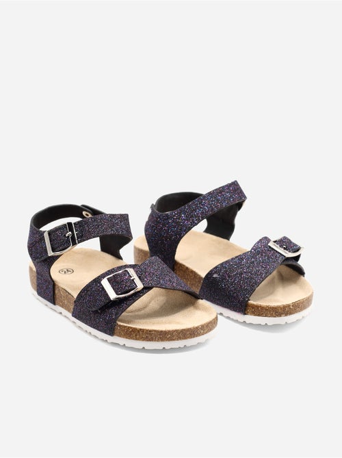 Sandales Bébé à paillettes - Doremi - Kiabi