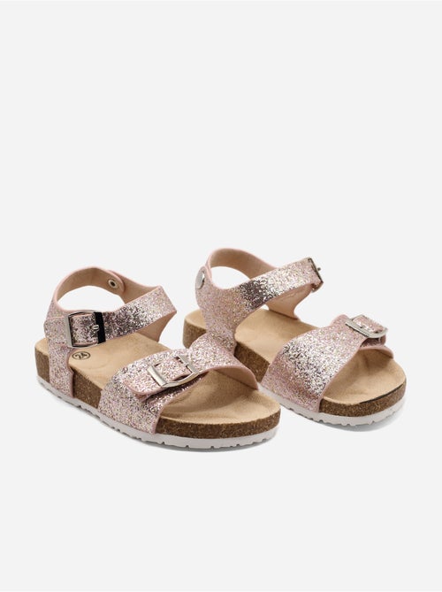 Sandales Bébé à paillettes - Doremi - Kiabi