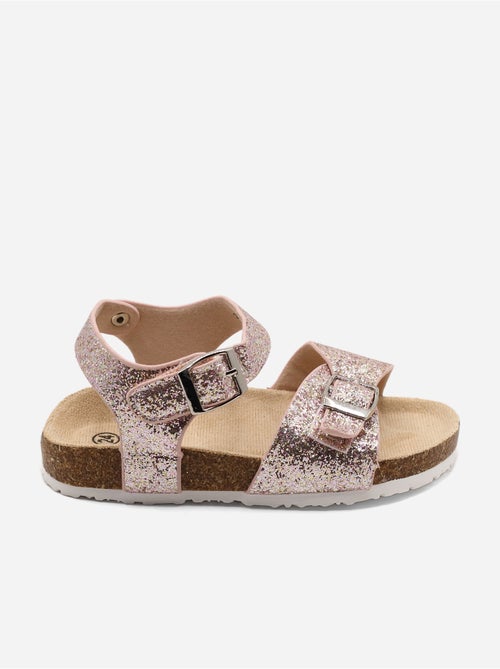 Sandales Bébé à paillettes - Doremi - Kiabi