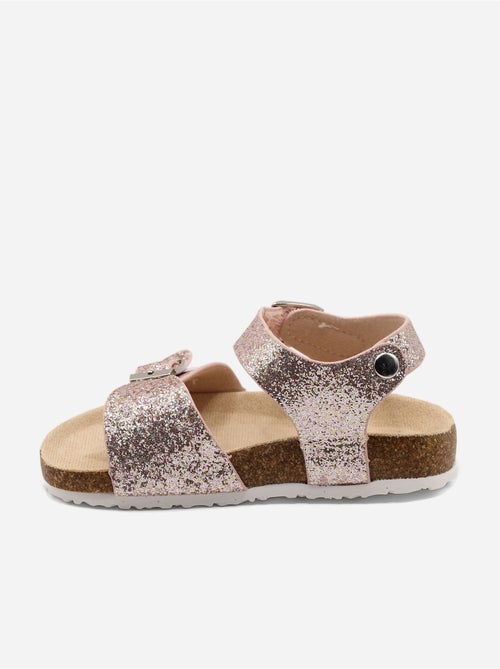 Sandales Bébé à paillettes - Doremi - Kiabi